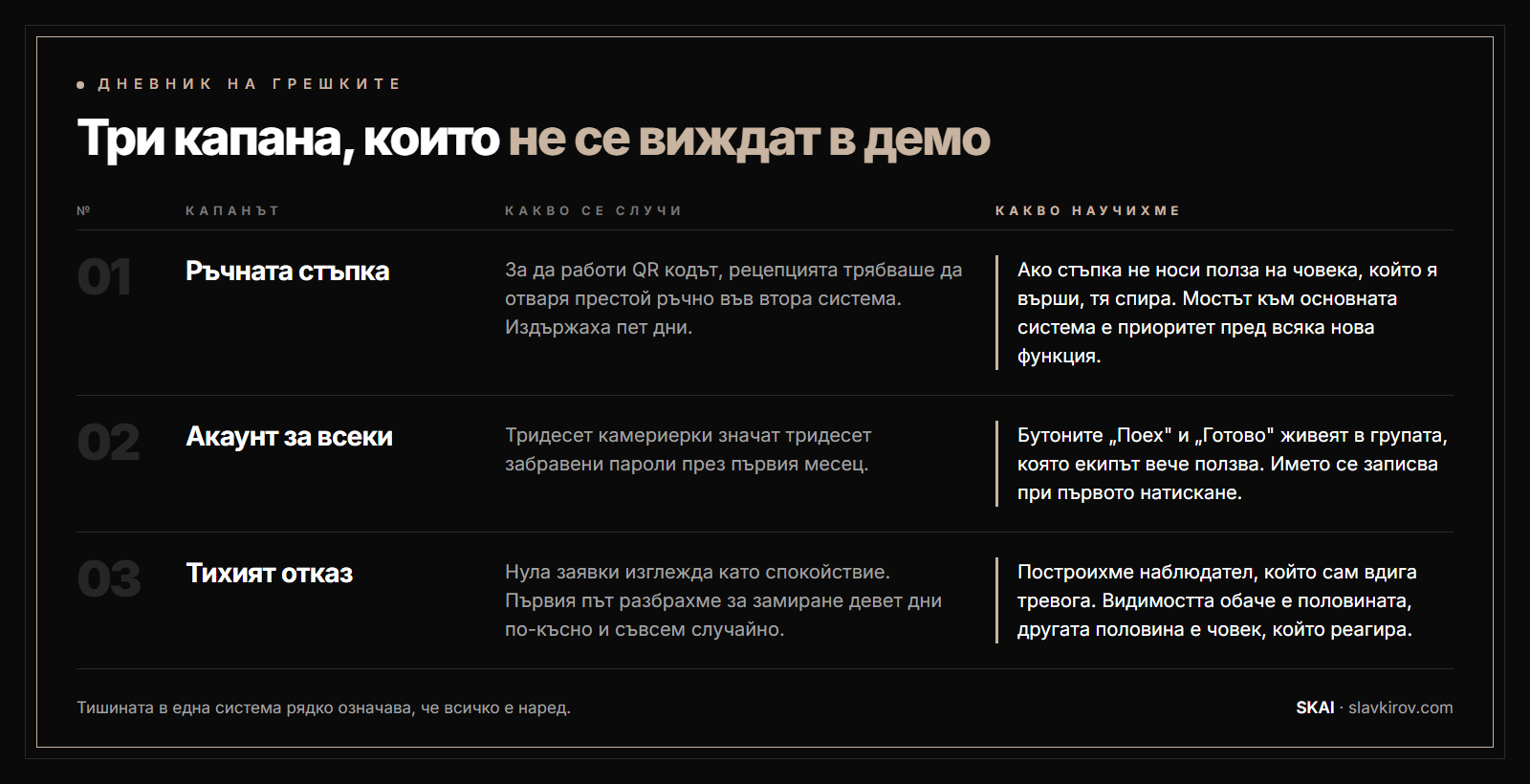 Трите капана при автоматизация на бизнес процеси и какво научихме от тях